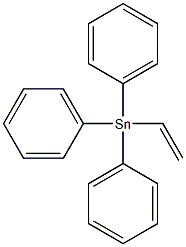 Stannane,ethenyltriphenyl- 结构式