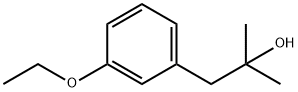 1-(3-ETHOXYPHENYL)-2-METHYLPROPAN-2-OL 结构式