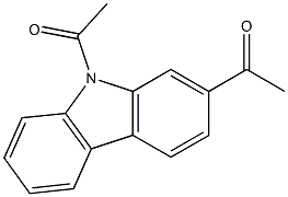 Ethanone,1,1'-(9H-carbazole-2,9-diyl)bis- 结构式