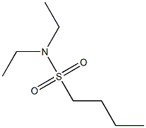 N,N-二乙基丁基磺酰胺 结构式