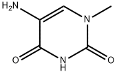 5-氨基-1-甲基-1,2,3,4-四氢嘧啶-2,4-二酮 结构式