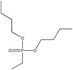 Phosphonic acid, ethyl-, dibutyl ester 结构式