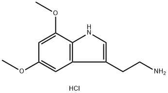 5,7-二甲氧基色胺盐酸盐 结构式