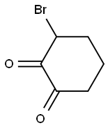 3-bromocyclohexane-1,2-dione 结构式