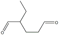 Pentanedial, 2-ethyl- 结构式