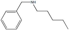 N-苄基戊烷-1-胺 结构式