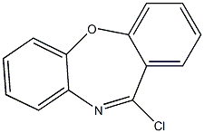 Dibenz[b,f][1,4]oxazepine, 11-chloro- 结构式