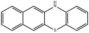 12H-苯并[B]吩噻嗪 结构式