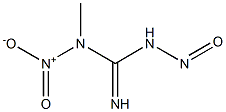 Guanidine,N-methyl-N-nitro-N'-nitroso- (9CI) 结构式