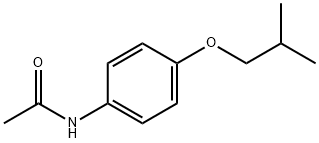 N-[4-(2-methylpropoxy)phenyl]acetamide 结构式