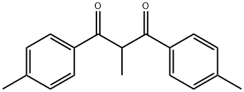 2-甲基-1,3-二-对甲苯基丙烷-1,3-二酮 结构式