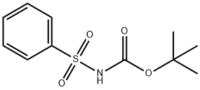 Carbamic acid, (phenylsulfonyl)-, 1,1-dimethylethyl ester 结构式