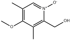 2-羟甲基-3,5二甲基-4-甲氧基吡啶氮氧化物 结构式
