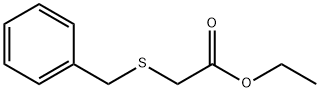 Acetic acid, [(phenylmethyl)thio]-, ethyl ester 结构式