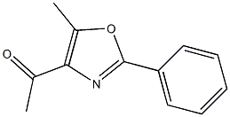 Ethanone, 1-(5-methyl-2-phenyl-4-oxazolyl)- 结构式