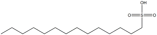 tetradecyl sulfonic acid 结构式