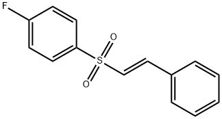 Benzene,1-fluoro-4-[[(1E)-2-phenylethenyl]sulfonyl]- 结构式