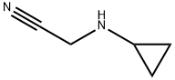 2-(环丙基氨基)乙腈 结构式