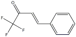 1,1,1-三氟-4-苯基丁-3-烯-2-酮 结构式