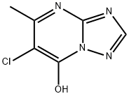 [1,2,4]Triazolo[1,5-a]pyrimidin-7-ol, 6-chloro-5-methyl- 结构式