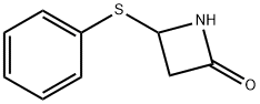 4-(PHENYLSULFANYL)AZETIDIN-2-ONE 结构式