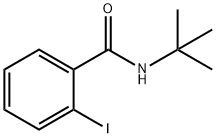 N-(叔-丁基)-2-碘苯甲酰胺 结构式