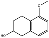 5-甲氧基-1,2,3,4-四氢萘-2-醇 结构式