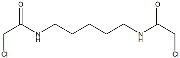 Acetamide,N,N'-1,5-pentanediylbis[2-chloro- 结构式