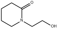1-(2-羟基乙基)哌啶-2-酮 结构式