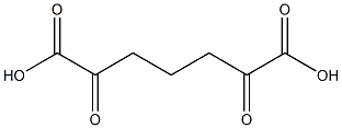 Heptanedioic acid, 2,6-dioxo- 结构式