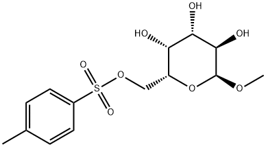 methyl 6-O-(4-toluenesulfonyl)-alpha-D-galactopyranoside 结构式