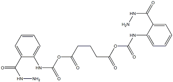 2,2'-(1,5-dioxo-1,5-pentanediyl)bis(N-phenylhydrazinecarboxamide) 结构式