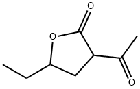 2(3H)-Furanone, 3-acetyl-5-ethyldihydro- 结构式