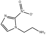 1-乙胺-2-硝基咪唑盐酸盐[1:1] 结构式