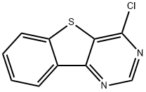 4-CHLORO-[1]BENZOTHIENO[3,2-D]PYRIMIDINE 结构式