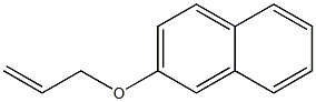 2-(烯丙氧基)萘 结构式