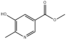 5-羟基-6-甲基烟酸甲酯 结构式