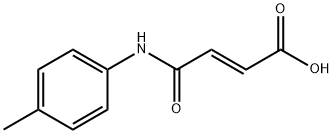 (E)-4-氧代-4-(对甲苯基氨基)丁-2-烯酸 结构式