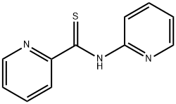N-(吡啶-2-基)吡啶-2-硫代甲酰胺 结构式