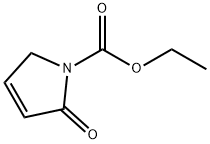 Ethyl 2-oxo-2,5-dihydro-1H-pyrrole-1-carboxylate 结构式