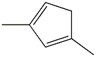 1,3-Cyclopentadiene, 1,3-dimethyl- 结构式