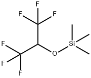 Silane, trimethyl[2,2,2-trifluoro-1-(trifluoromethyl)ethoxy]- 结构式
