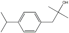 1-(4-iso-Propylphenyl)-2-methyl-2-propanol 结构式