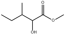 2-羟基-3-甲基戊酸甲酯 结构式