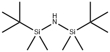 1,3-Di-tert-butyl-1,1,3,3-tetramethyl-disilazane 结构式