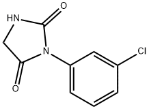 3-(3-氯苯基)-2,4-咪唑烷二酮 结构式