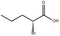 R-2-溴戊酸 结构式