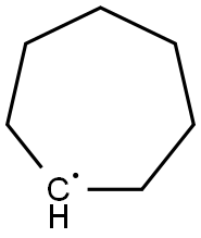 cycloheptyl- 结构式