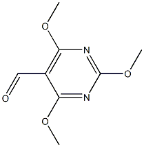 5-Pyrimidinecarboxaldehyde, 2,4,6-trimethoxy- 结构式