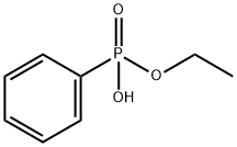 Phosphonic acid, phenyl-, monoethyl ester 结构式